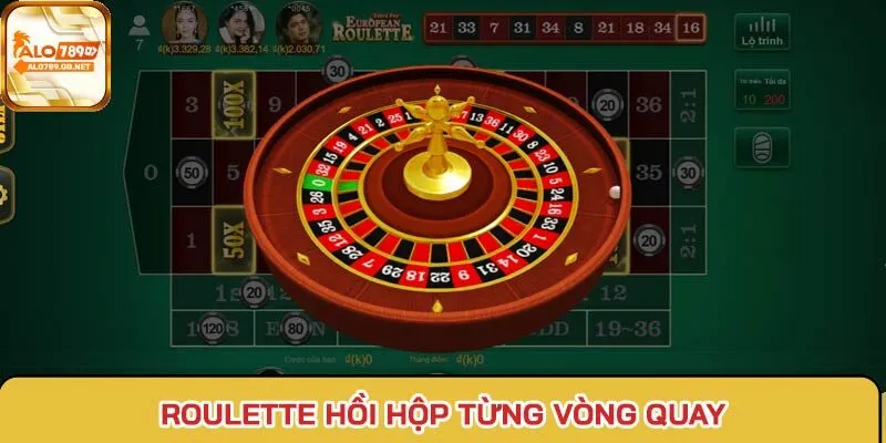 Roulette hồi hộp từng vòng quay