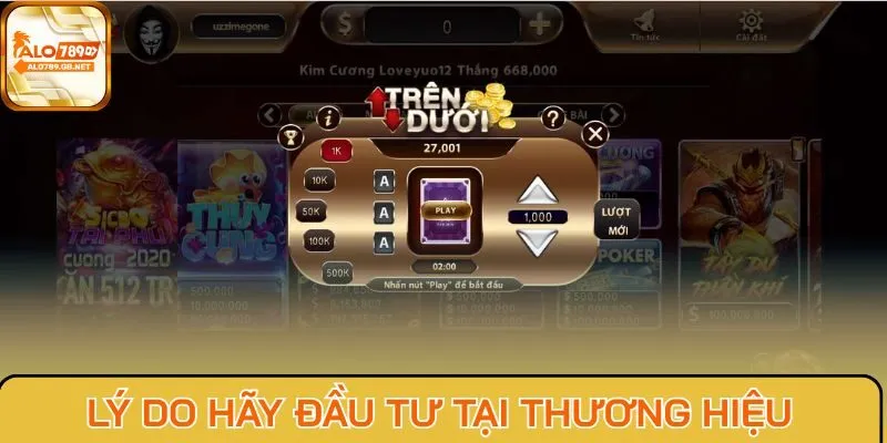 Lý do hãy đầu tư tại thương hiệu